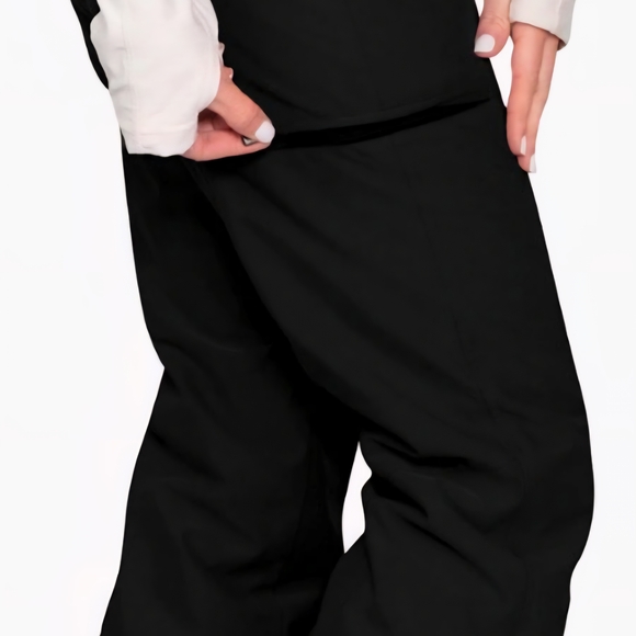 Obermeyer Womens Malta Bib Overalls - Black - Picture 5 of 6